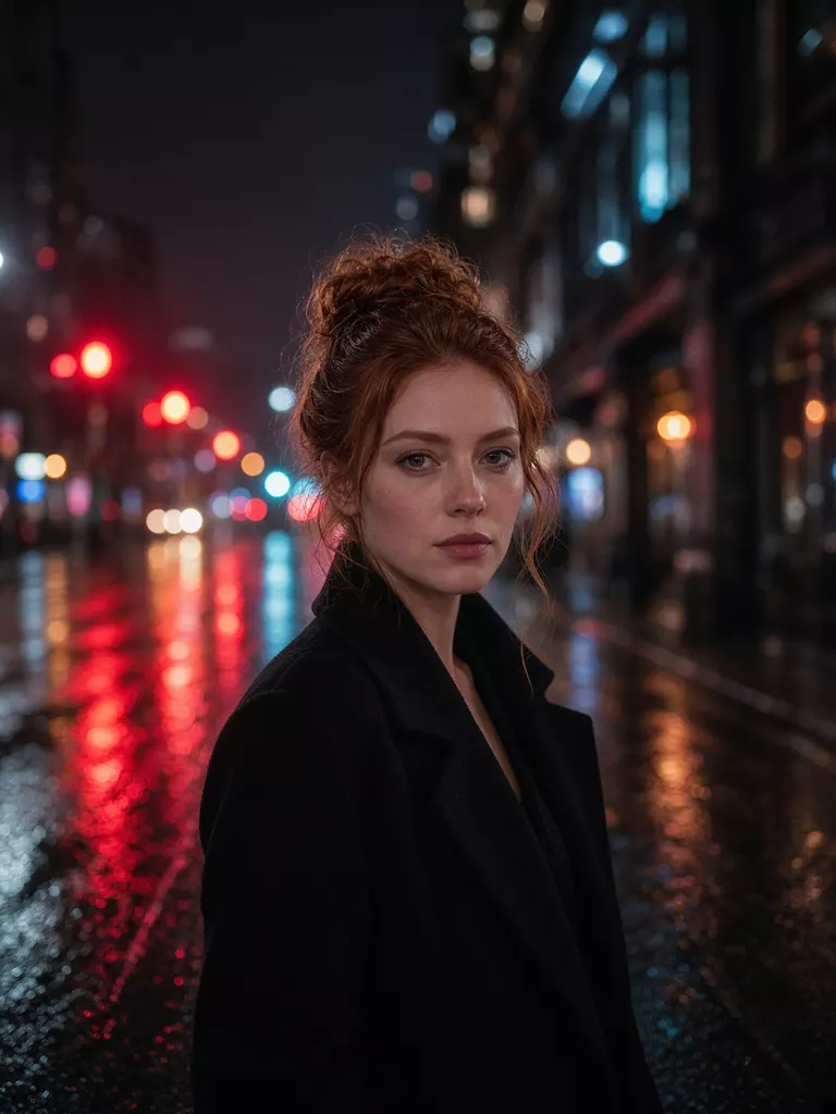 Street portrait — EasyFace