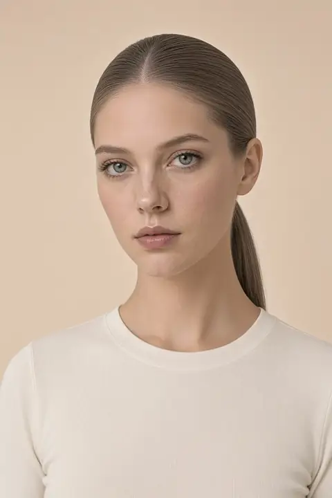 A low ponytail.