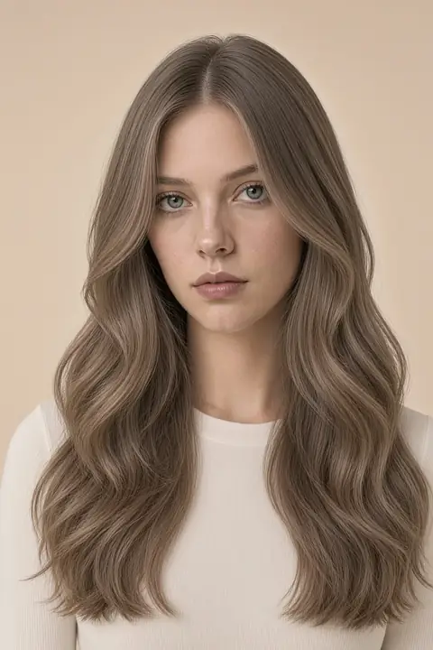 Long soft waves.